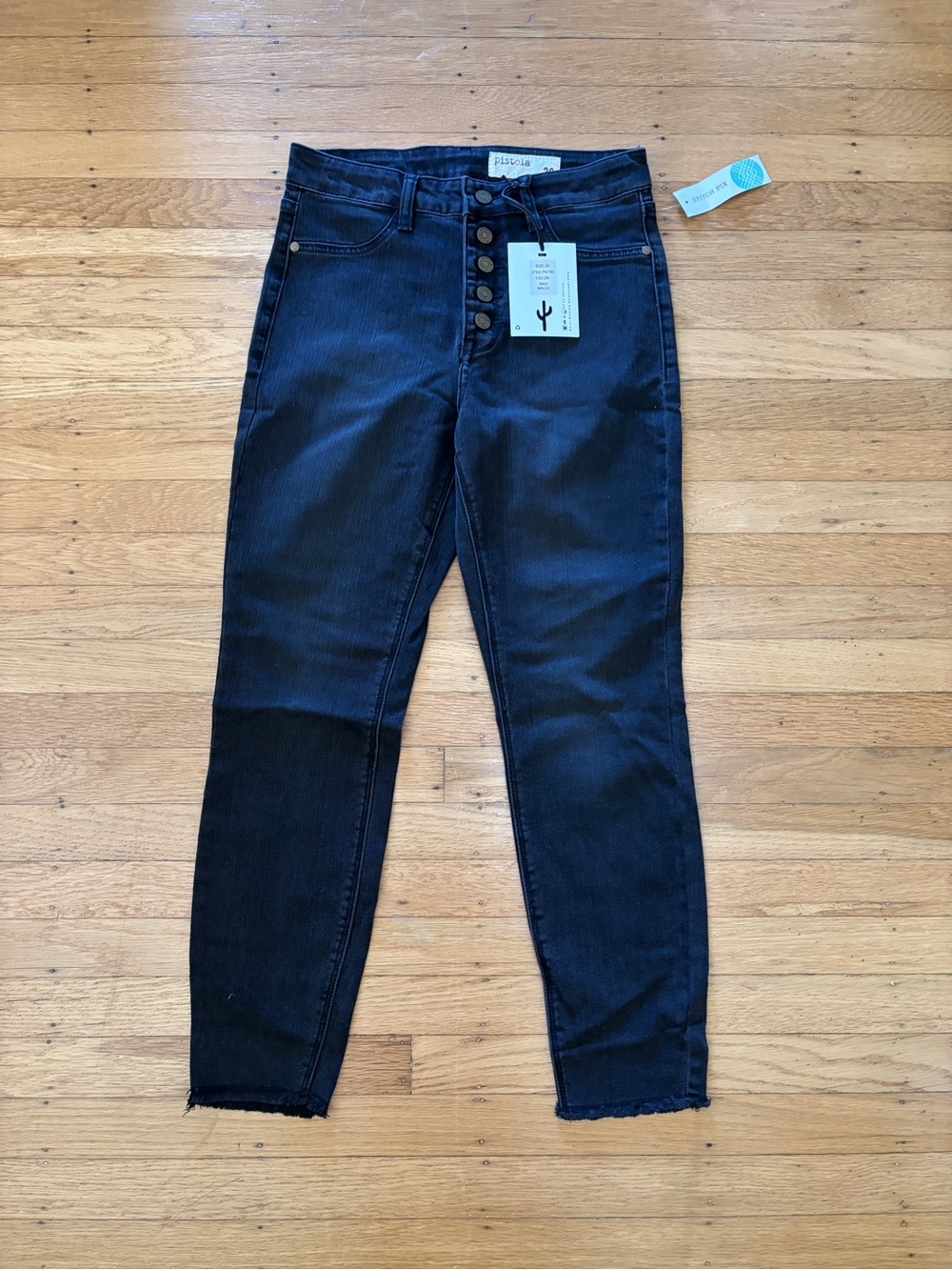 Pistola Women Black Jeans Size 29